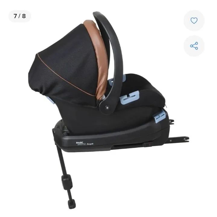 Cadeirinha de bebê com isofix - Foto 2