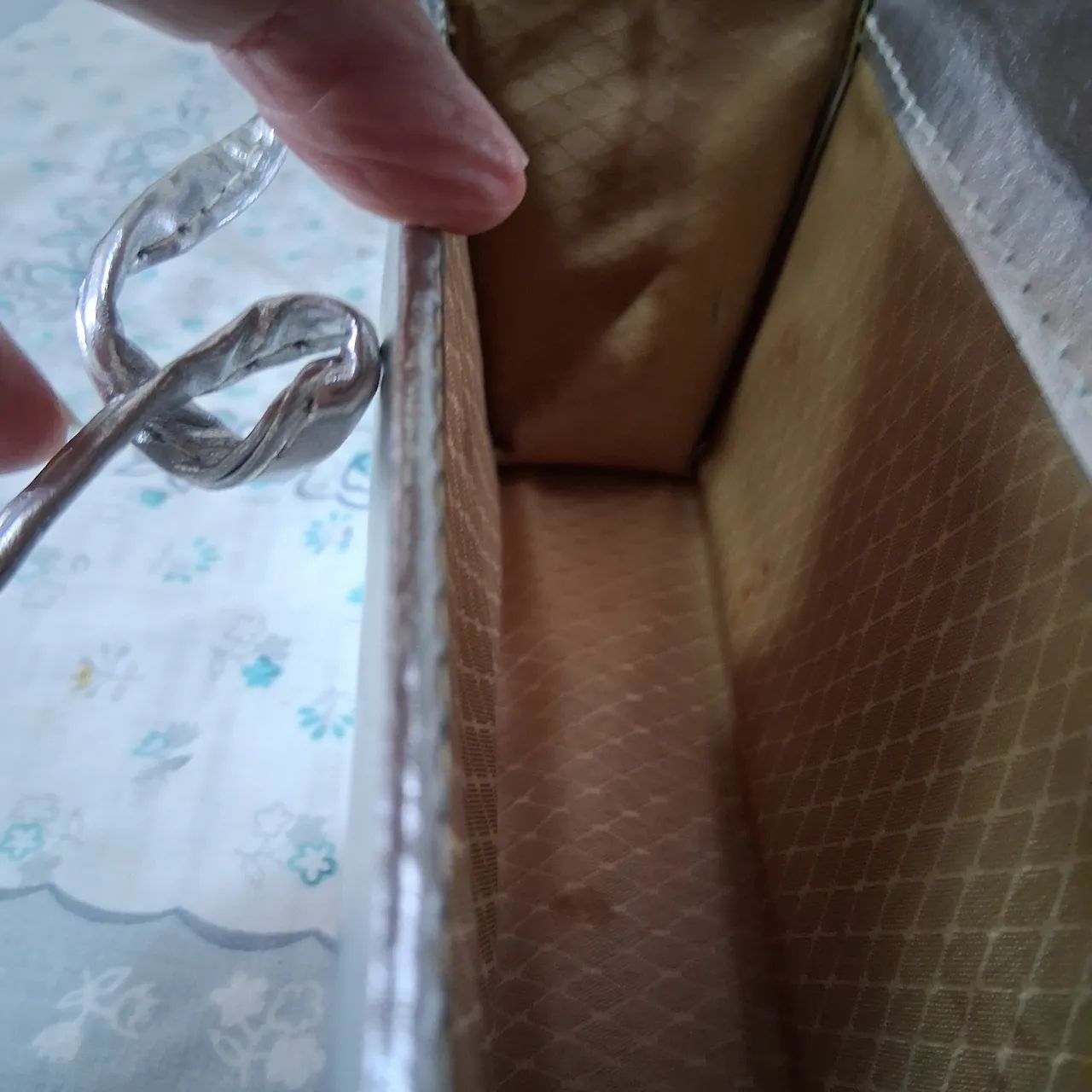 Bolsa social mão e ombro, conservada.. - Foto 4