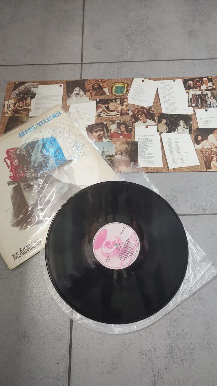 Vinil de Alceu Valença - Mágico  - Foto 3