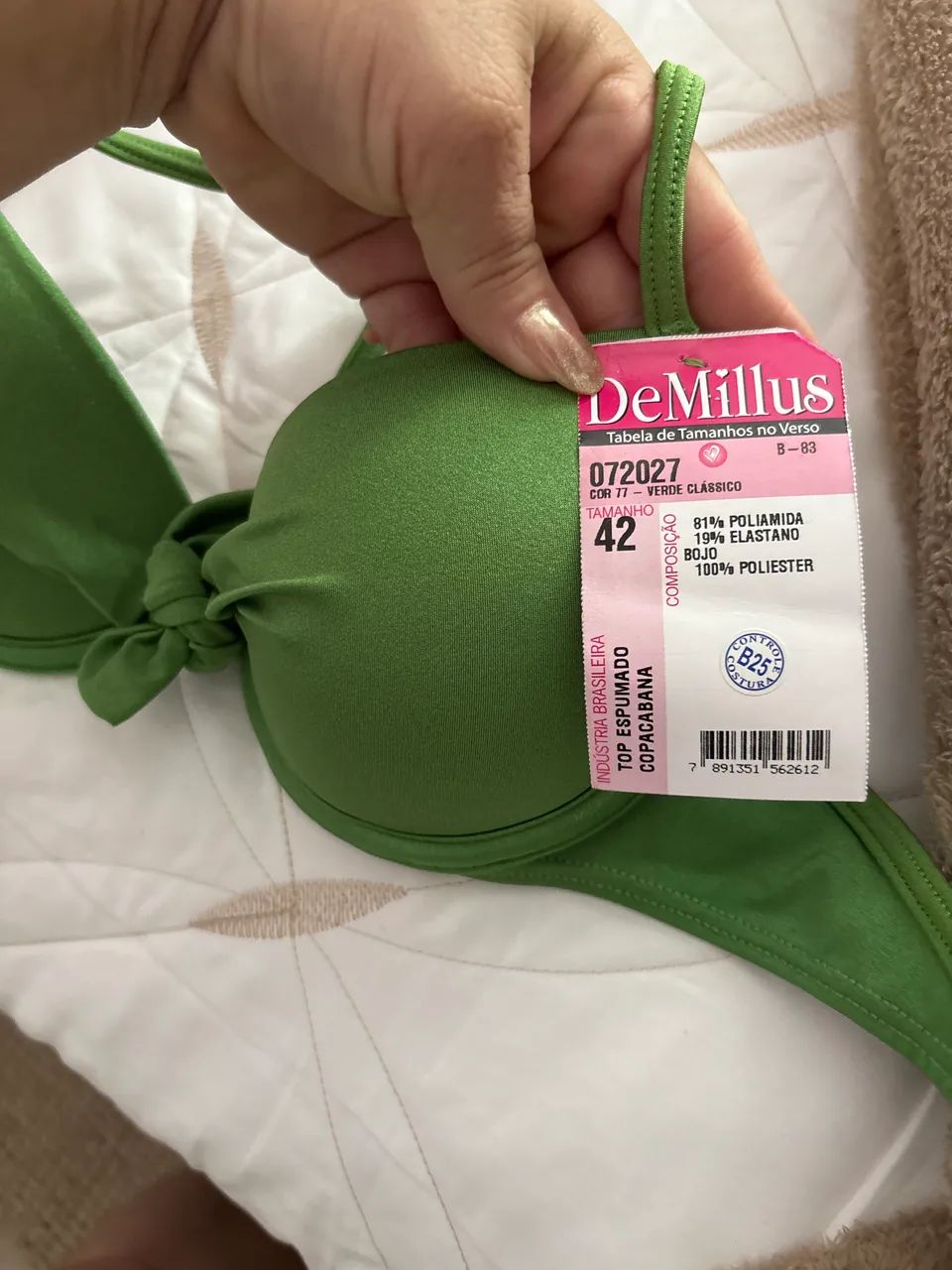 Sutiã biquíni DeMillus - Foto 2