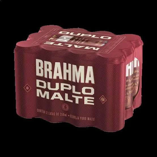 Brahma Duplo Malte - 12 latas de 473ml