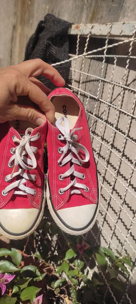Converse All Star Vermelho - Foto 3