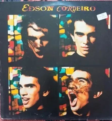 LP-Disco vinil-Edson Cordeiro-Edson Cordeiro-Ano 1992-Com encarte