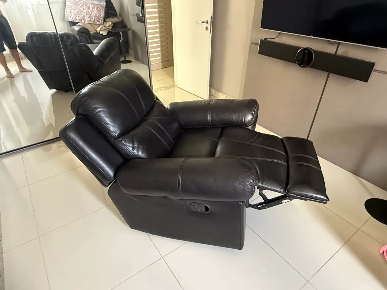 Poltrona do papai reclinável e com balanço ultra confortável  - Foto 2