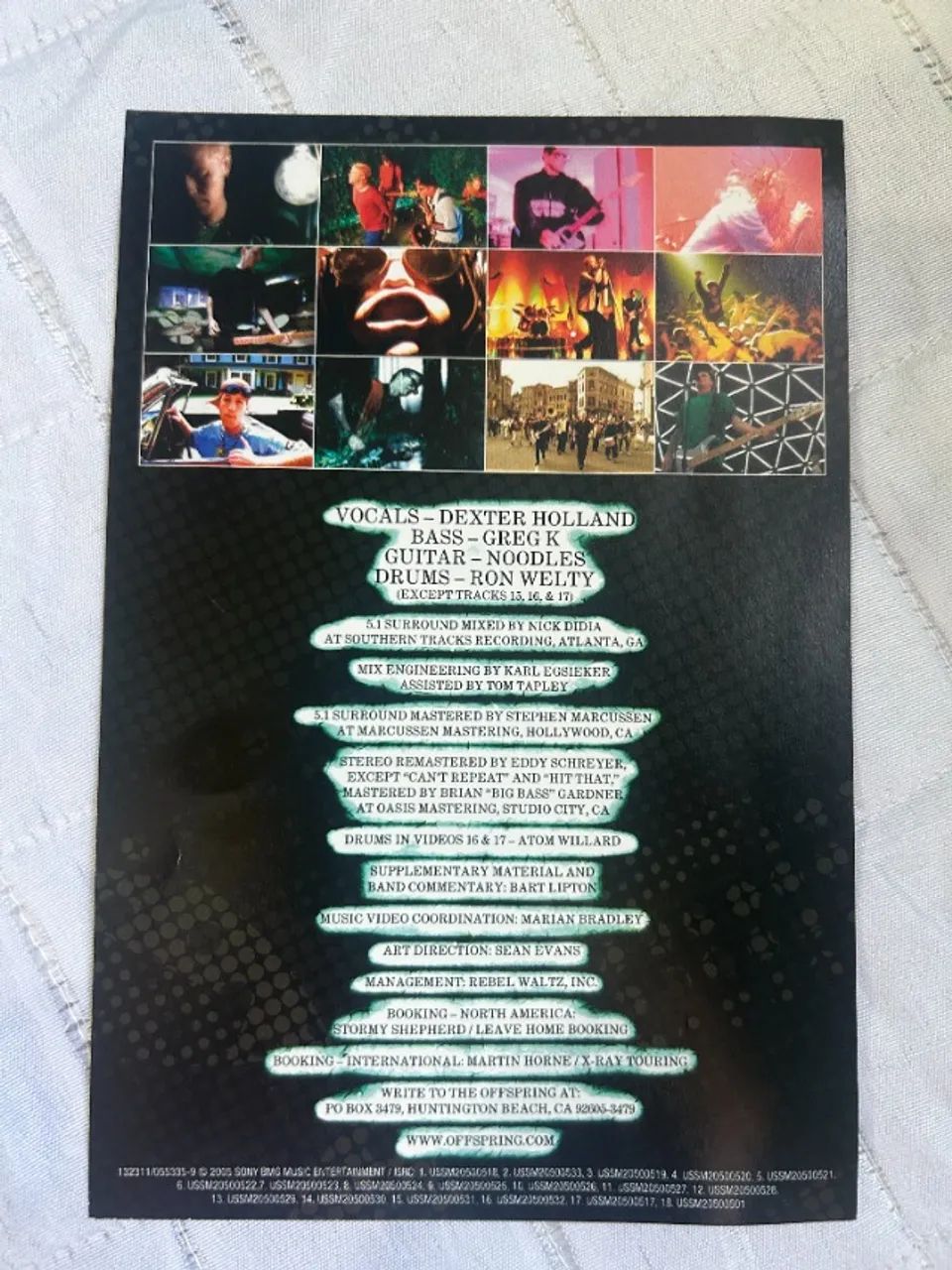 dvd offspring complete music video collection - Foto 5