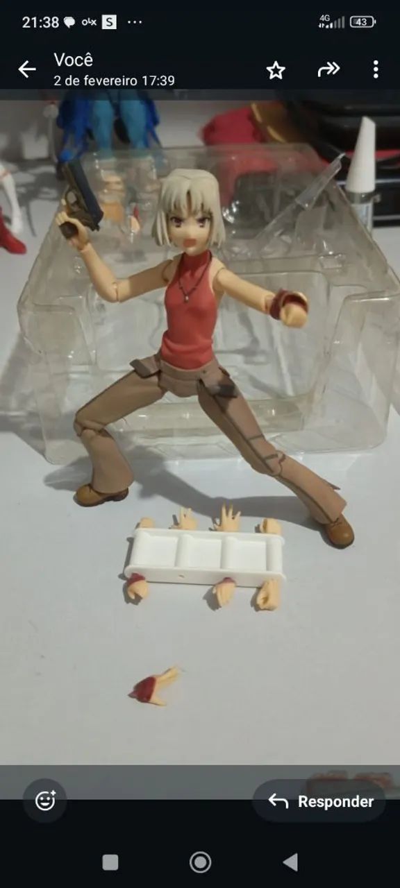 Boneco de ação figma Max factory canaã 