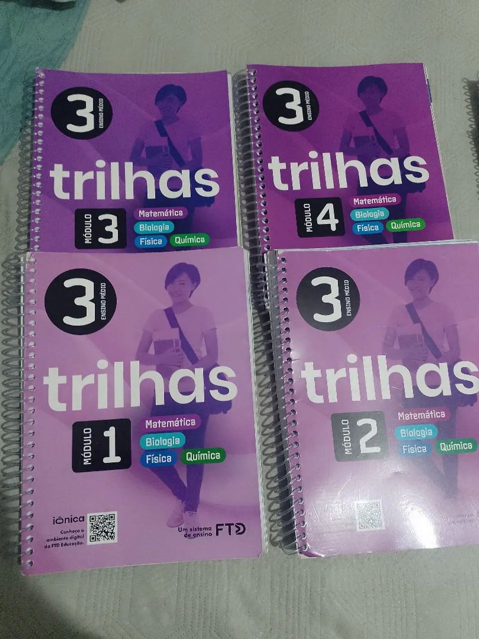 Coleção Trilhas da FTD colégio militar V