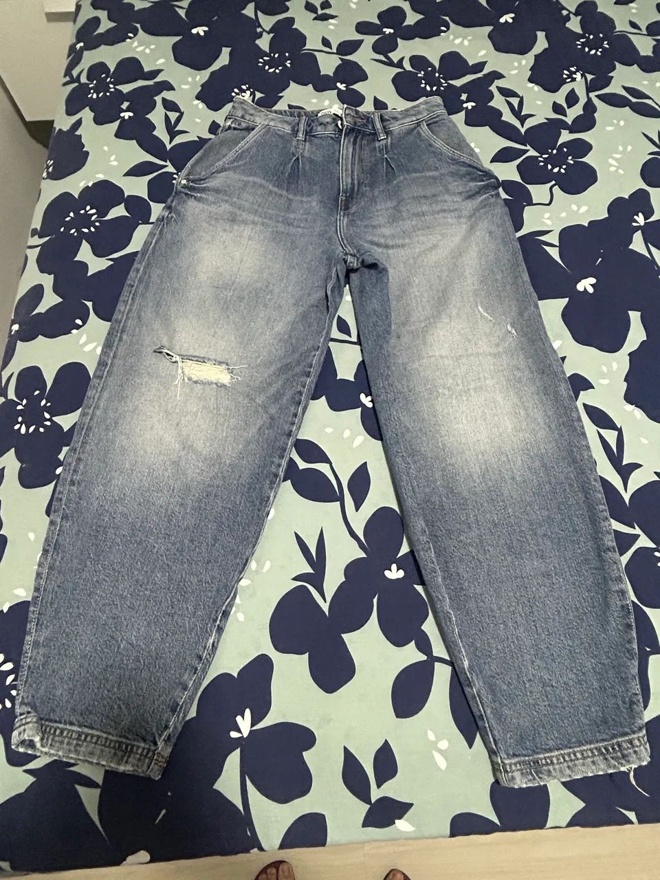 Calça zara larga 36