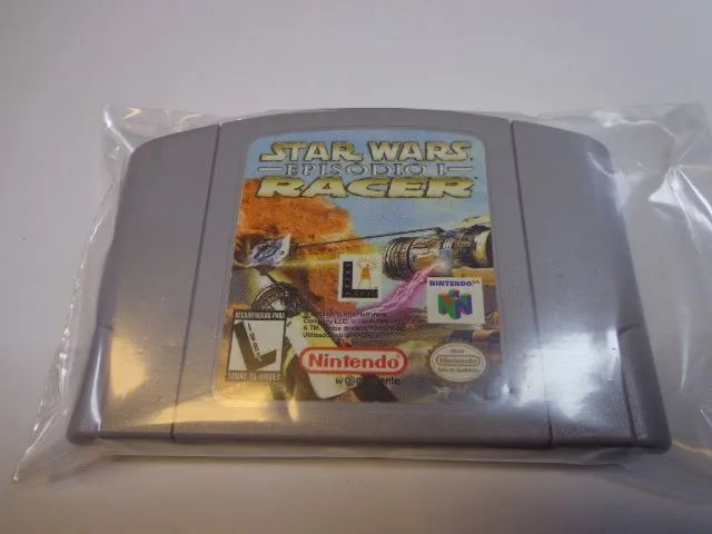 Jogo Star Wars Episodio 1 Racer N64 Conservado - Foto 2