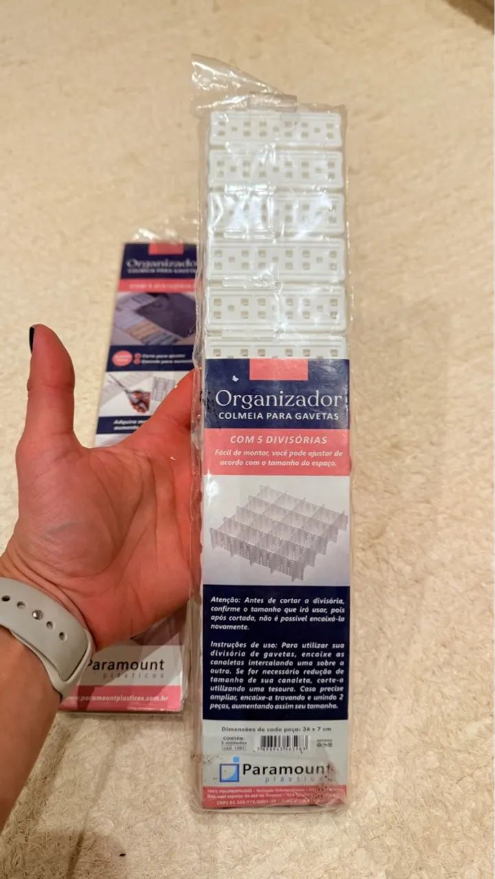 Organizador Colmeia para Gavetas Paramount - Novos Lacrados  - Foto 3