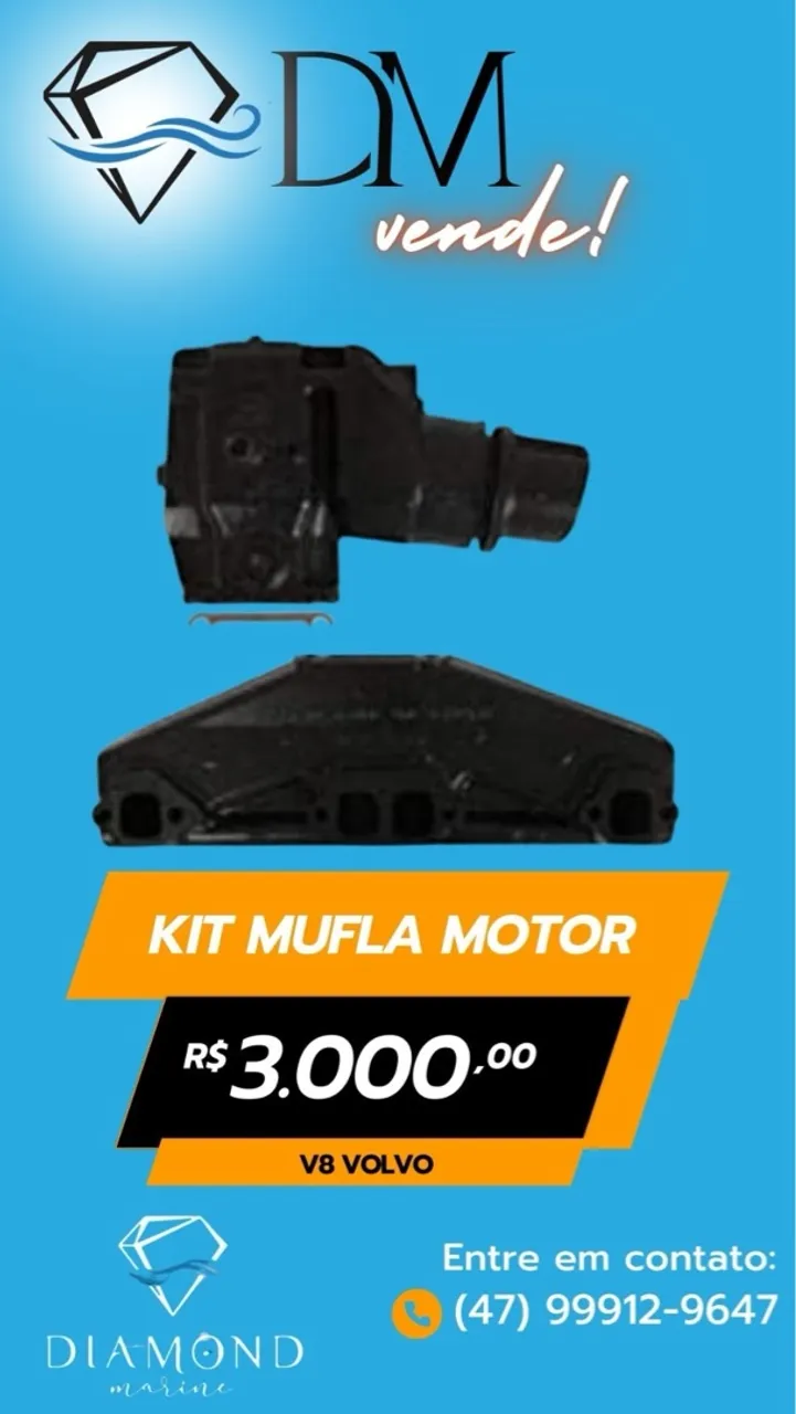 Kit Mufla Motor volvo