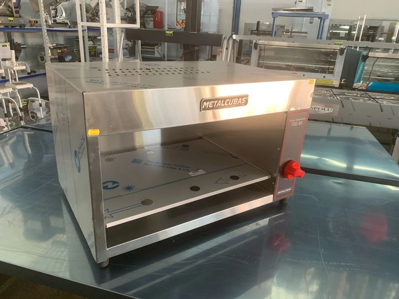Forno Gratinador a Gás Salamandra FSG 65 Metalcubas - Foto 3