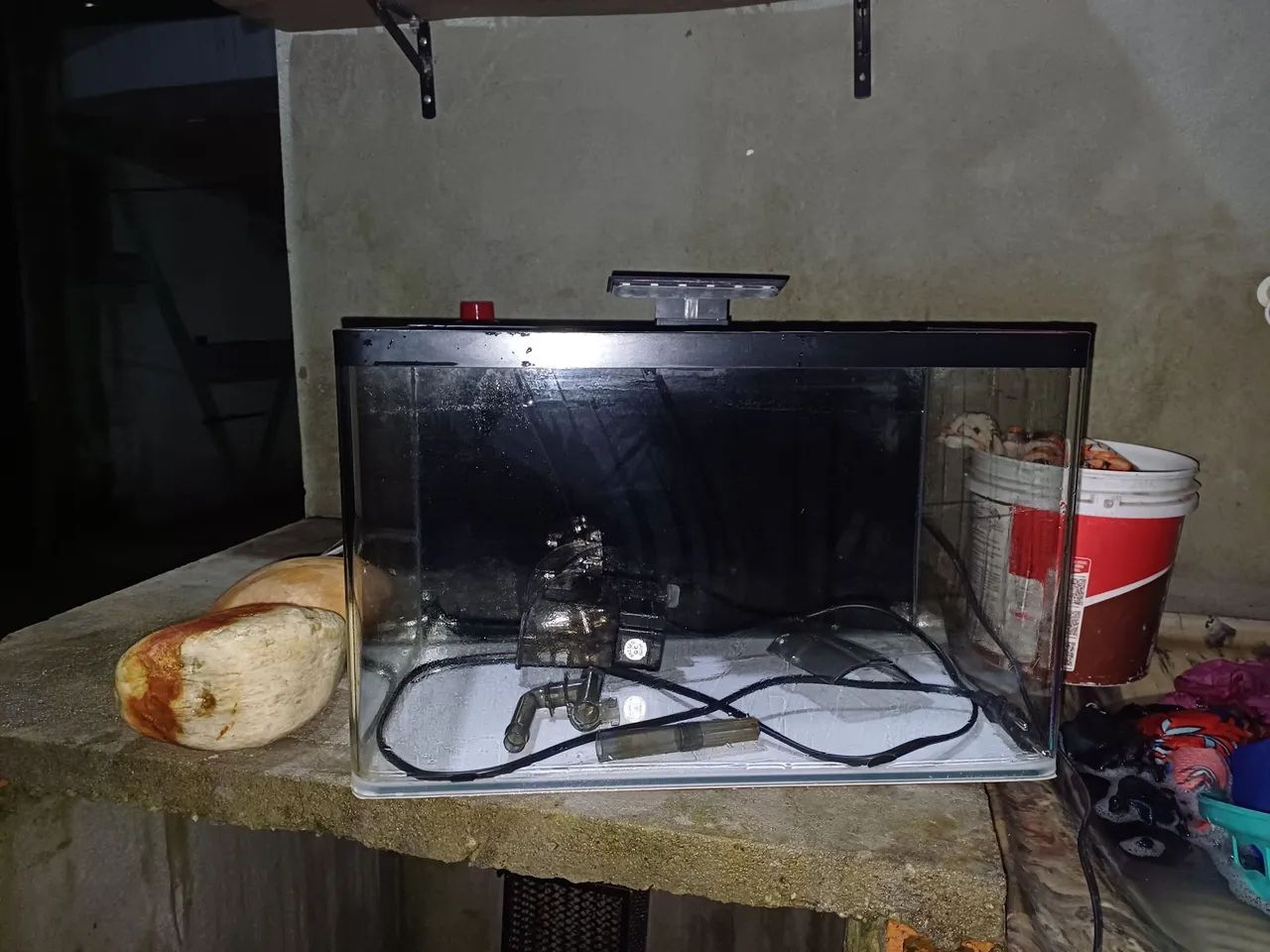 Aquário 25 litros seminovo
