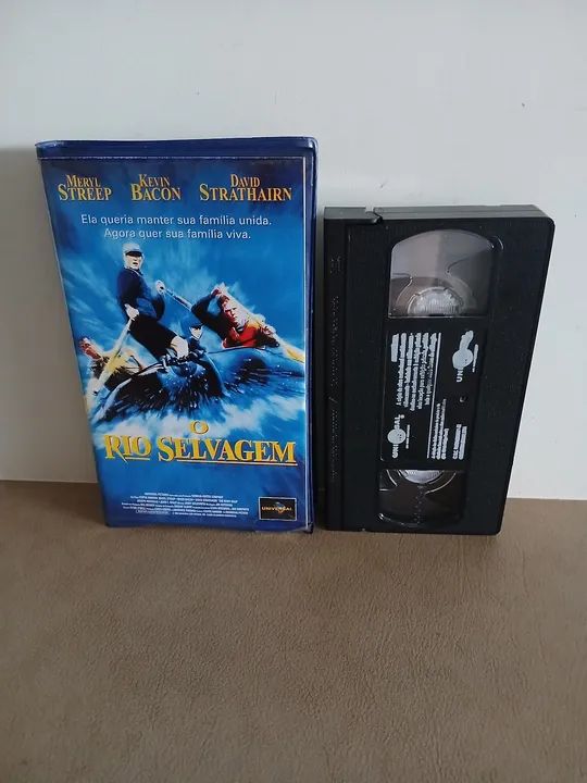 Rio Selvagem - VHS - Muito Novo