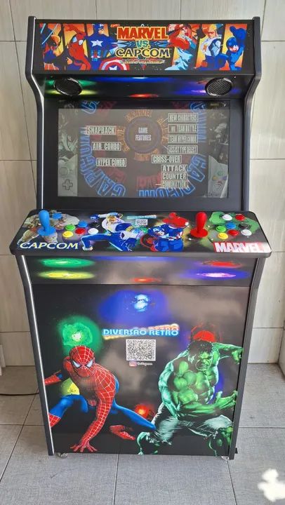 Fliperama Novo com 8600 Jogos e Tela de 27 Polegadas. Diversão Retro - Foto 3