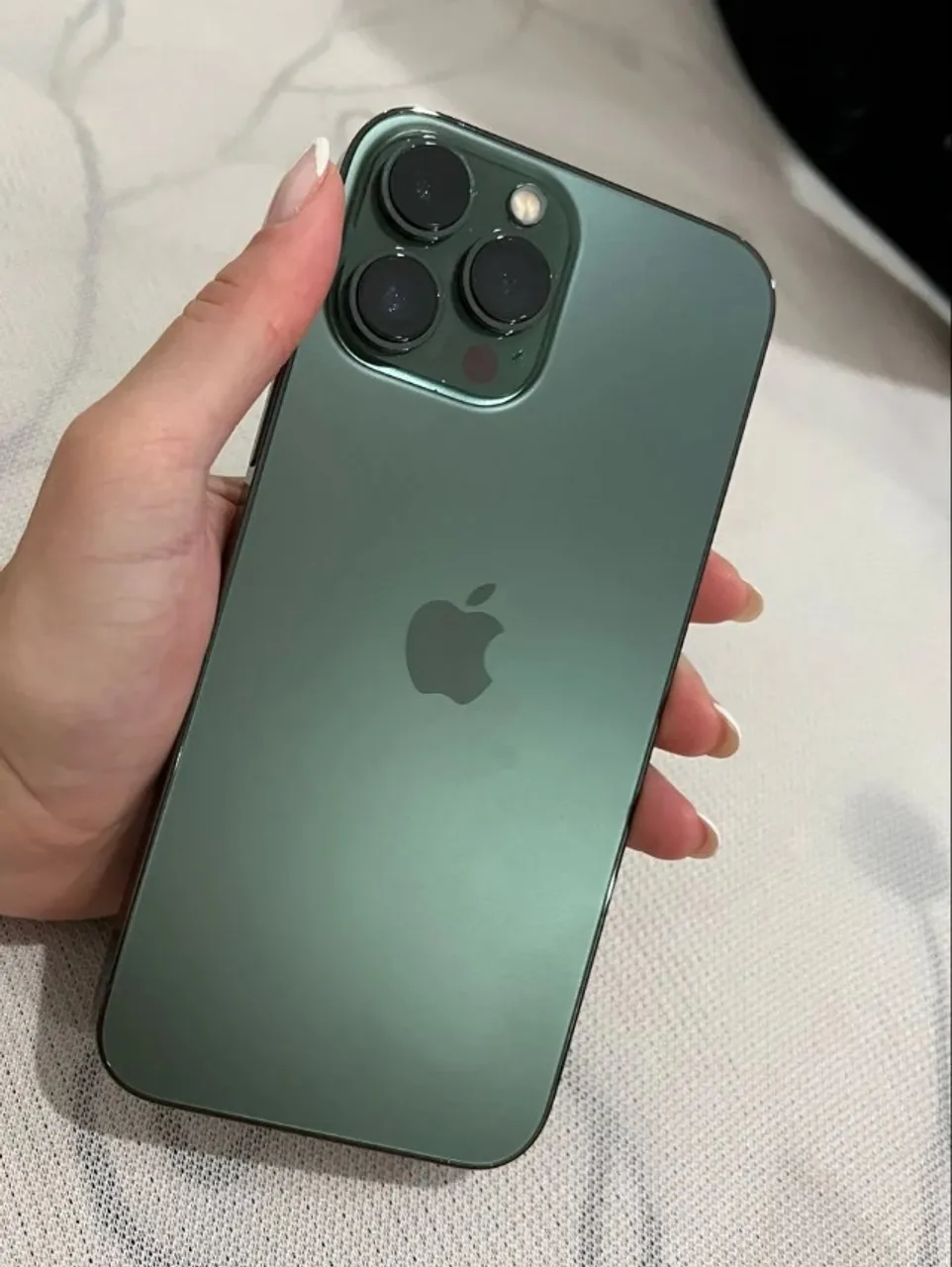 Iphone 13 pro max verde 128gb novinho