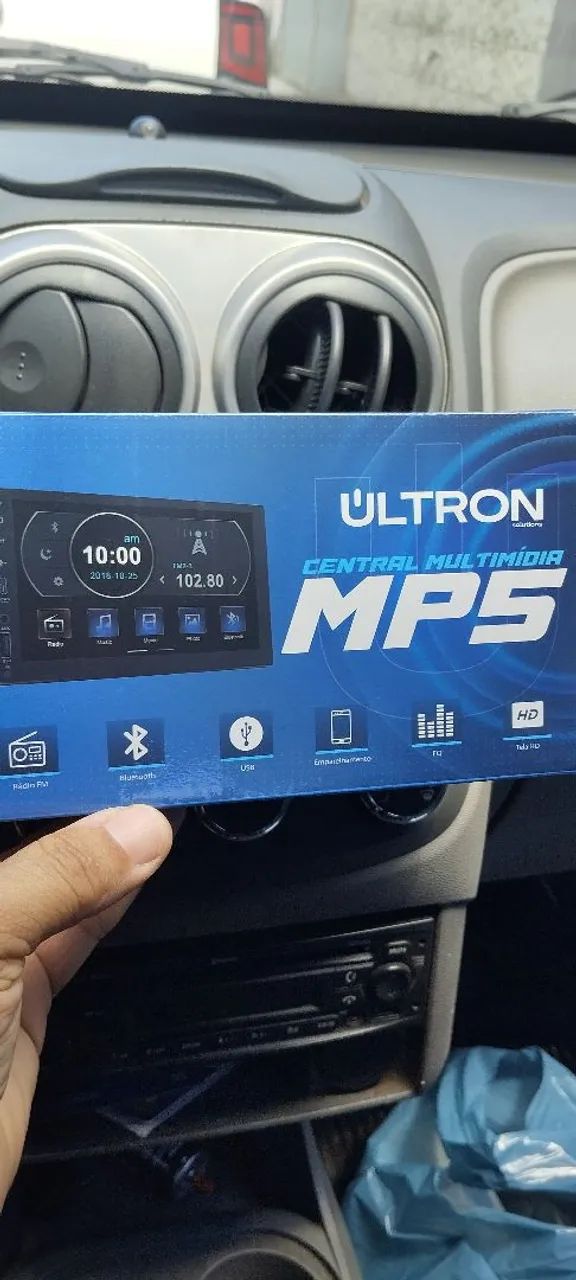 Kit multimídia 7 polegadas l200 Triton  - Foto 4