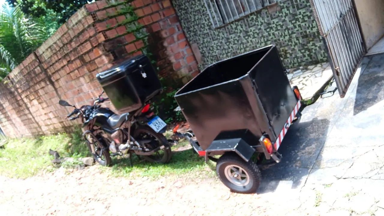 Carretinha pra motocicleta  - Foto 6