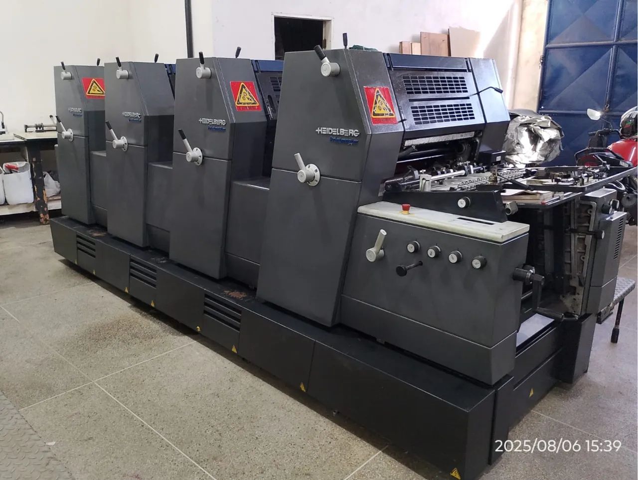 Impressora offset Heidelberg GTO 52-4 ano 2010 - Foto 2