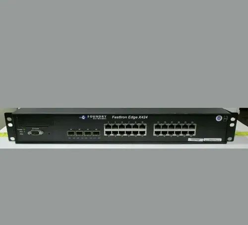 Switch FastIron Edge X424 com Base 20x 10/100/1000 Mbps (RJ-45) L3  - Foto 3