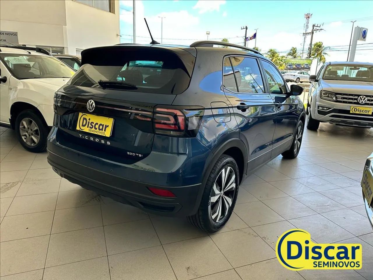 VOLKSWAGEN T-CROSS 1.0 200 TSI TOTAL FLEX AUTOMÁTICO!! - Foto 4