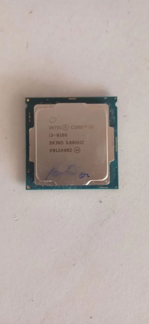Processador Intel Core i3-8100