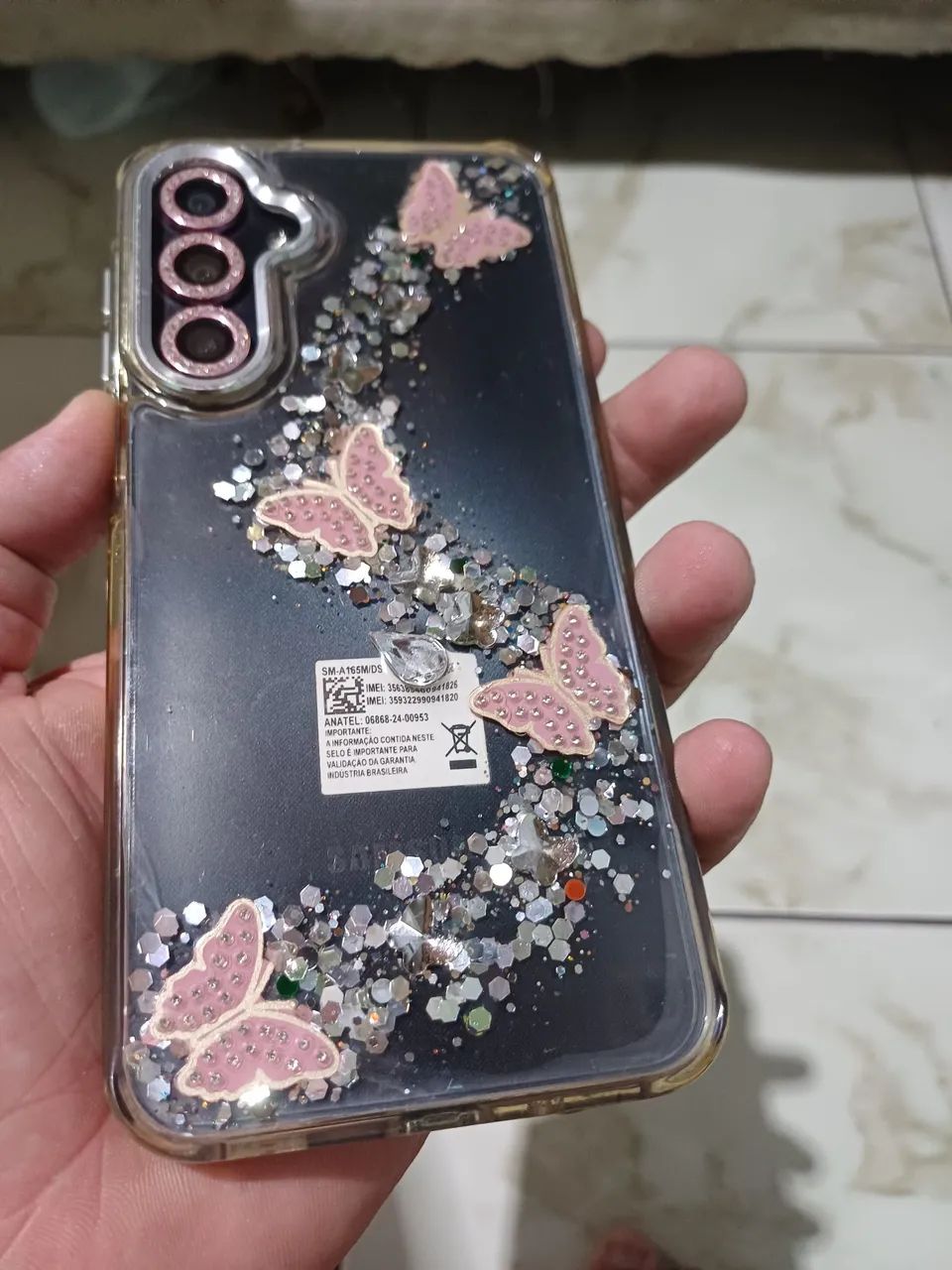 Celular A16 SAMSUNG / 128GB / TRINCADO e com o touch-screen  ruim! - Foto 3