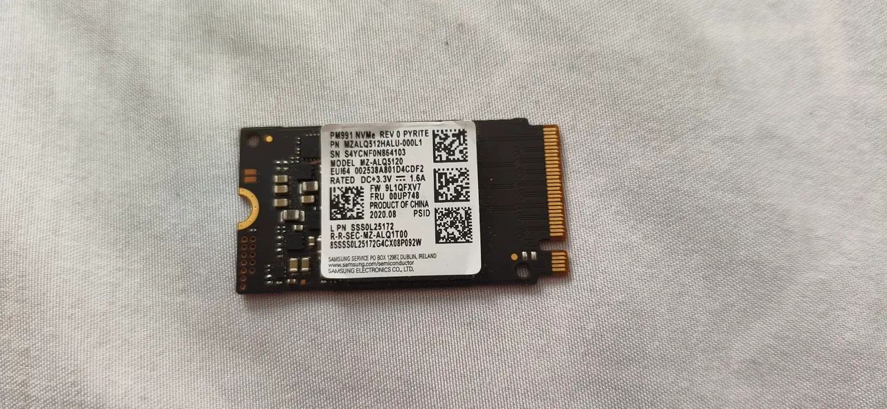 SSD M.2 NVME 512GB 