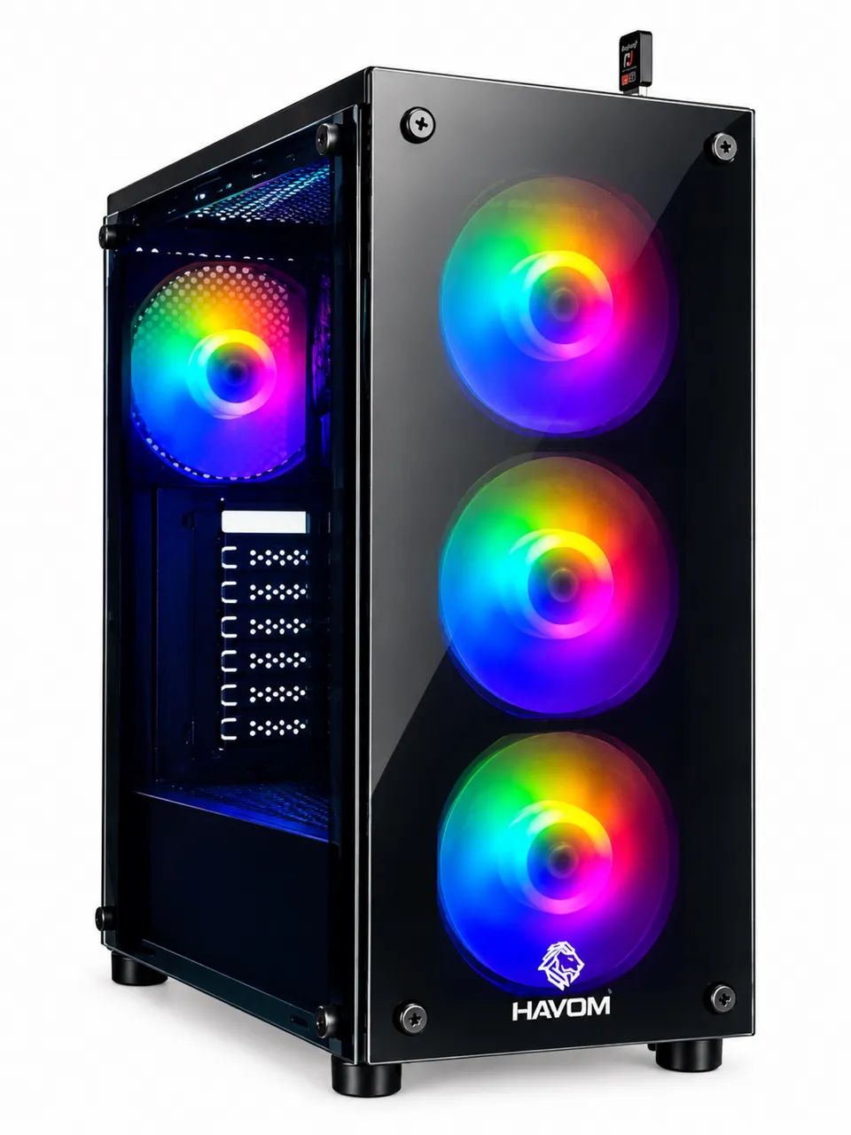 Pc para gamer com ryzen 5 2400g ddr4 8gb - Foto 2