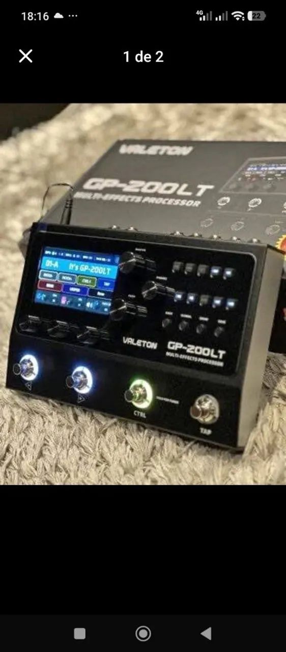 Pedaleira GP 200 LT - Foto 4