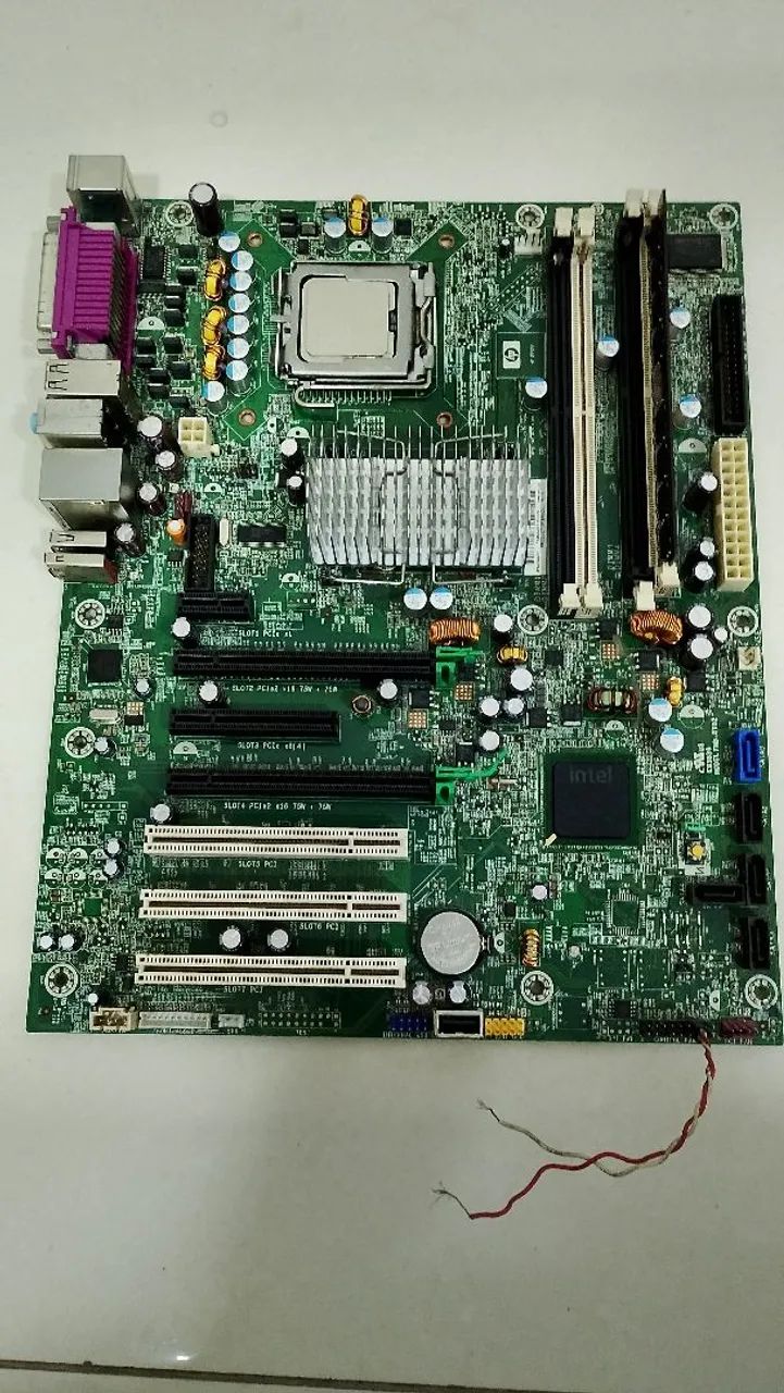 Placa Mãe 775 DDR2 x38 + Memória e processador  - Foto 3