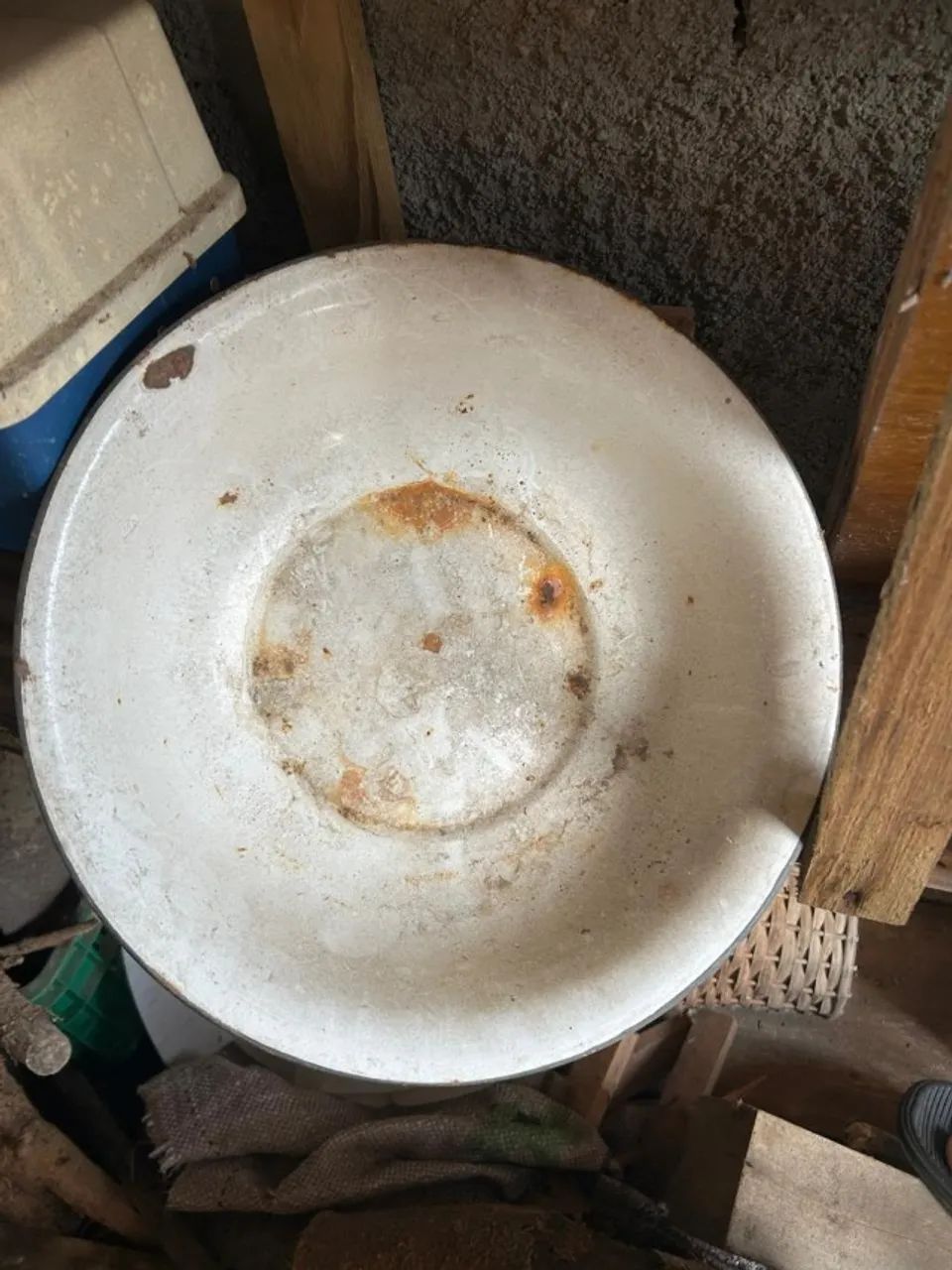 Bacia antiga de ágata 