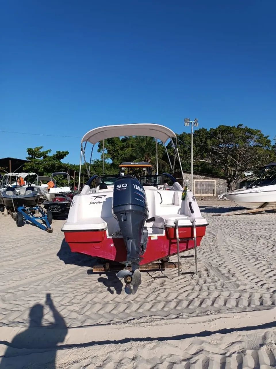 Focker 19 com motor 90 / 4 tempos  - Foto 4