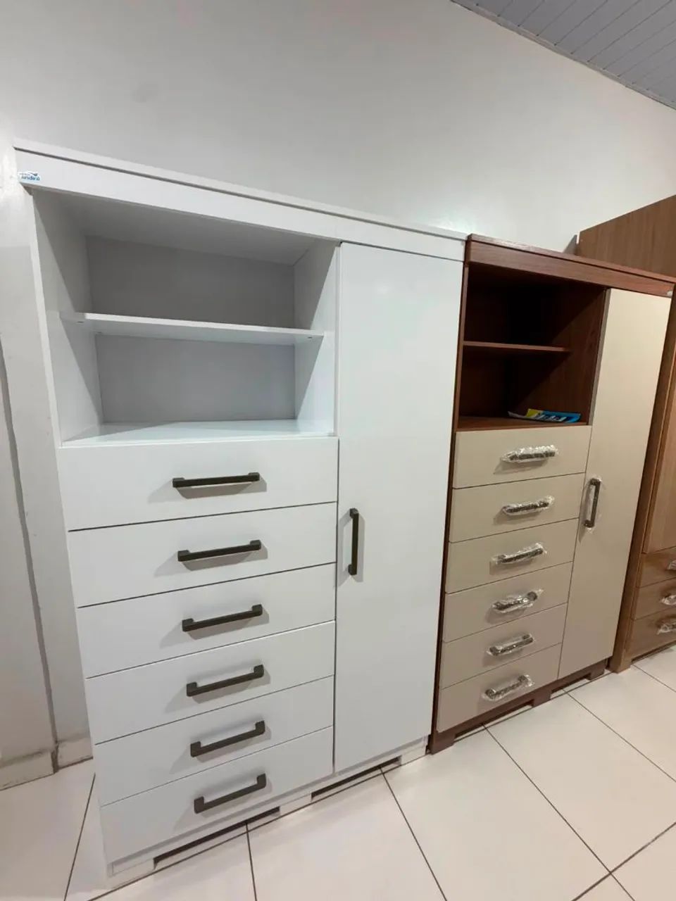 Cômodas multiuso com 6 gavetas novas - Foto 5