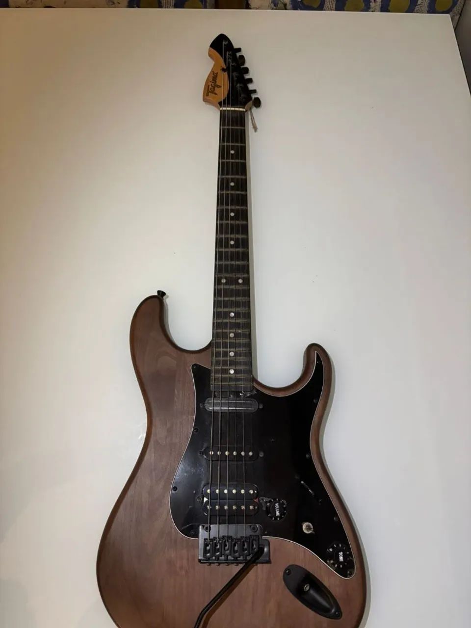 Guitarra Elétrica Tagima JA-3 Signature Series Amieiro Tremolo Marrom - Foto 2