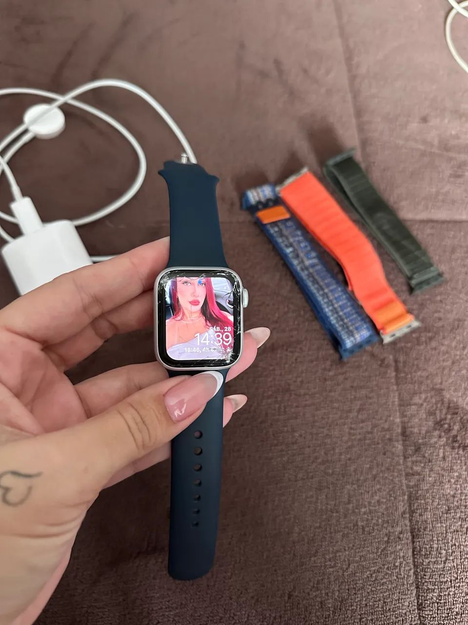 Apple Watch tela quebrada  - Foto 5