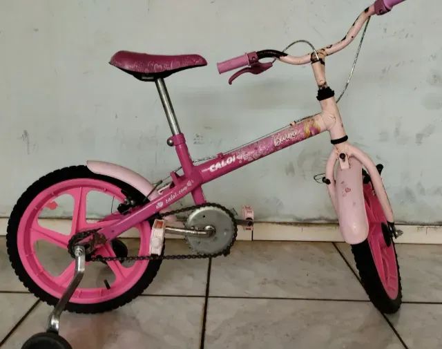 Bicicleta da Barbie aro 16