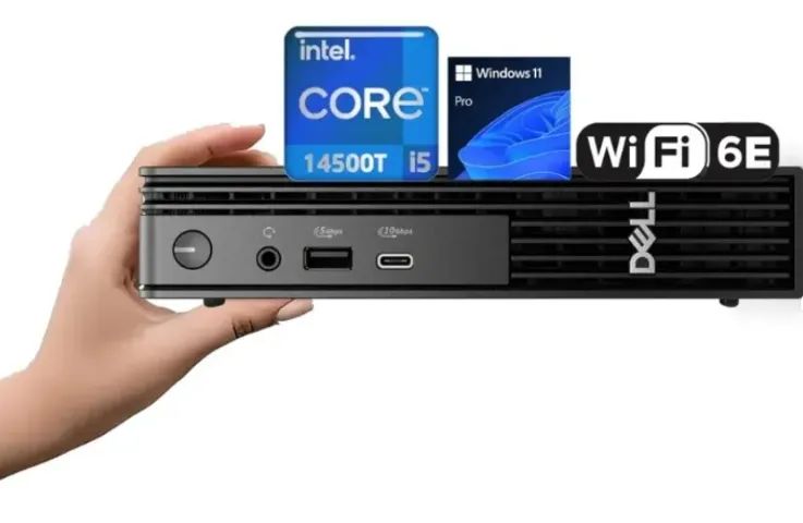 Mini PC Dell Pro Micro QCM1250, Core I5 14500T, 8gb, 512gb,  Win 11