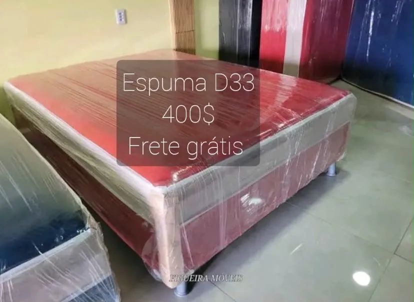 Cama box casal + entrega grátis/ várias estampas disponíveis 