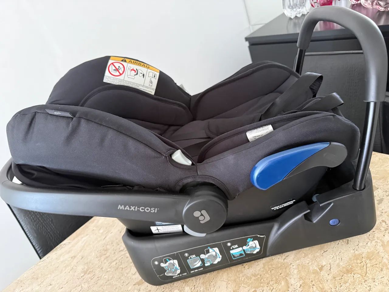 Bebê conforto com base  - Foto 3