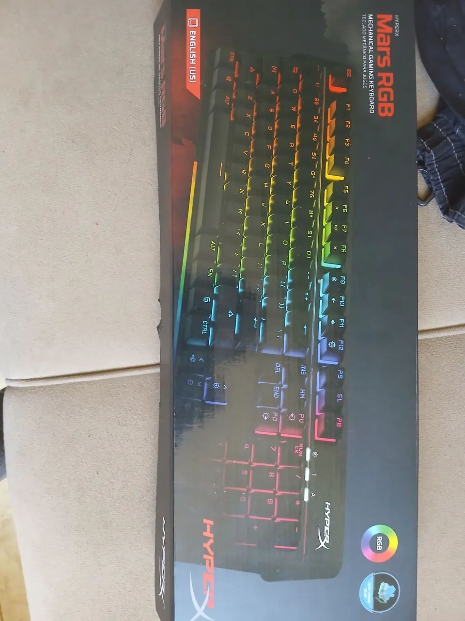 Teclado hyperx mars rgb - Foto 2