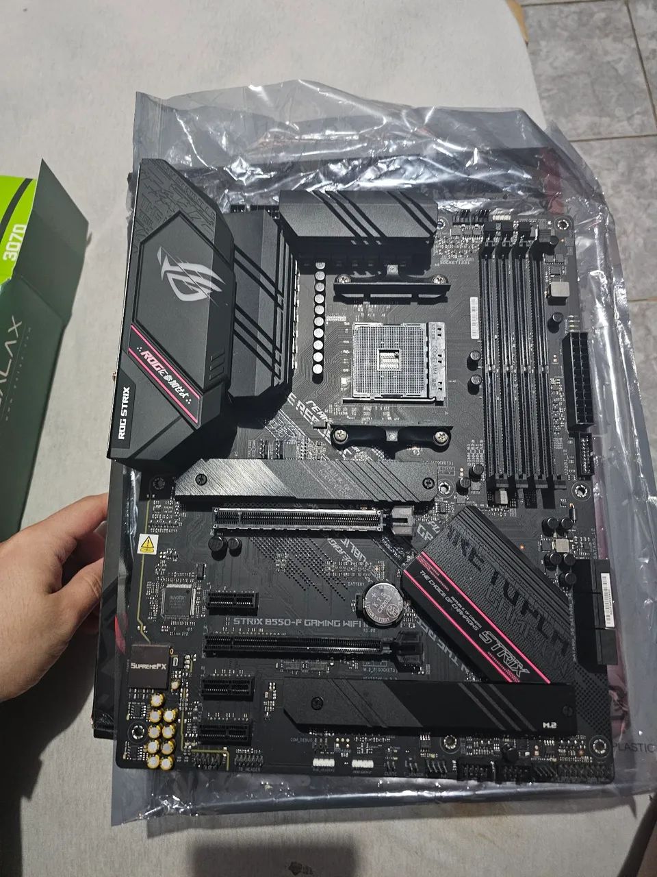 Placa mãe am4 B550F
