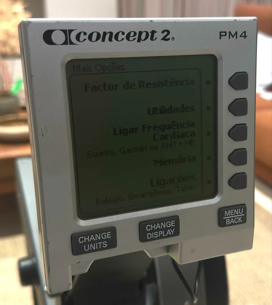 Máquina de remo Concept2 em perfeito estado - Foto 4