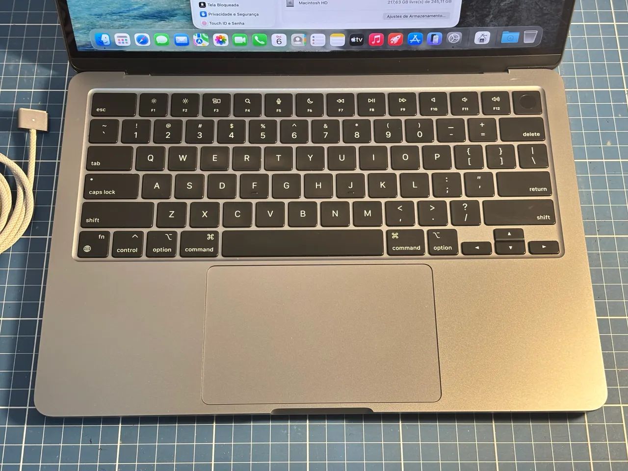 Apple MacBook Air M3 2024 13 polegadas 8/256GB Bateria 87% - Foto 3