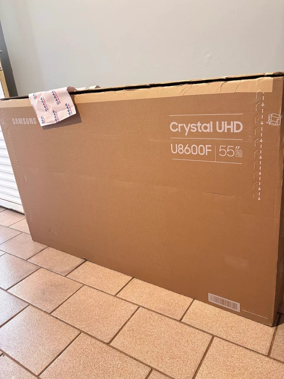 Smart TV Samsung Crystal UHD 55? polegadas Nova, não foi usada. - Foto 2