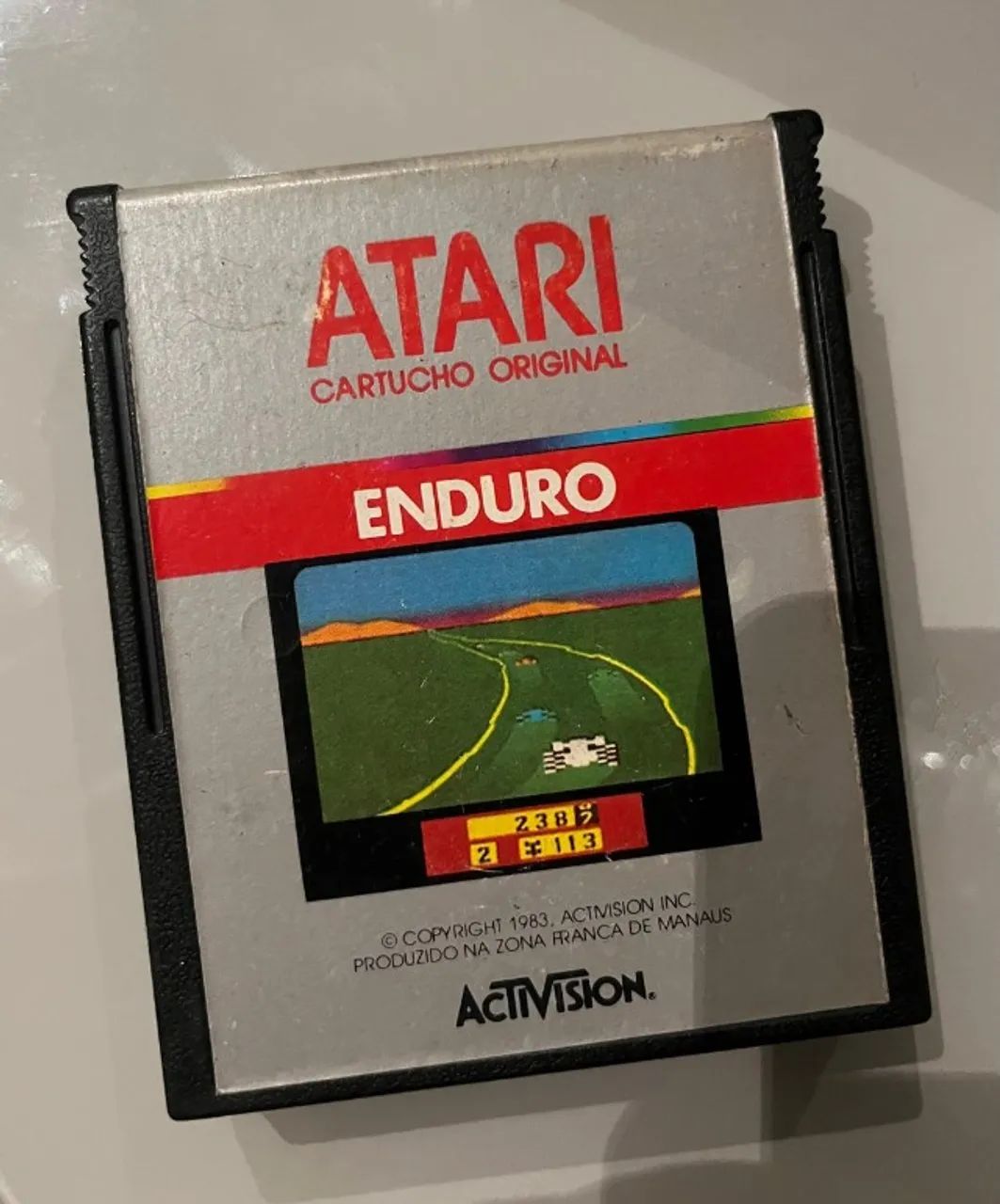 Jogo Atari - Enduro