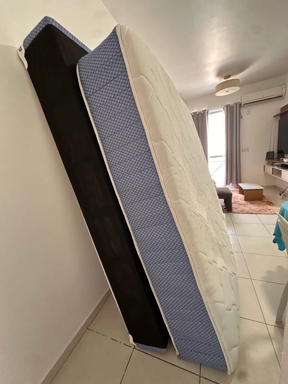 Cama Box Queen Probel Helix Pocket + Base Bipartida - Foto 2