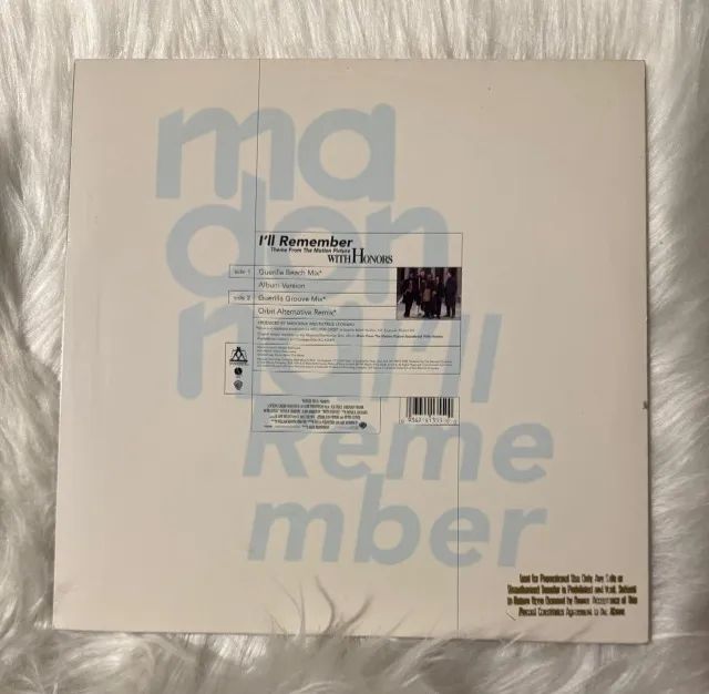Vinil Single 12'' Madonna - I'll Remember - Foto 2