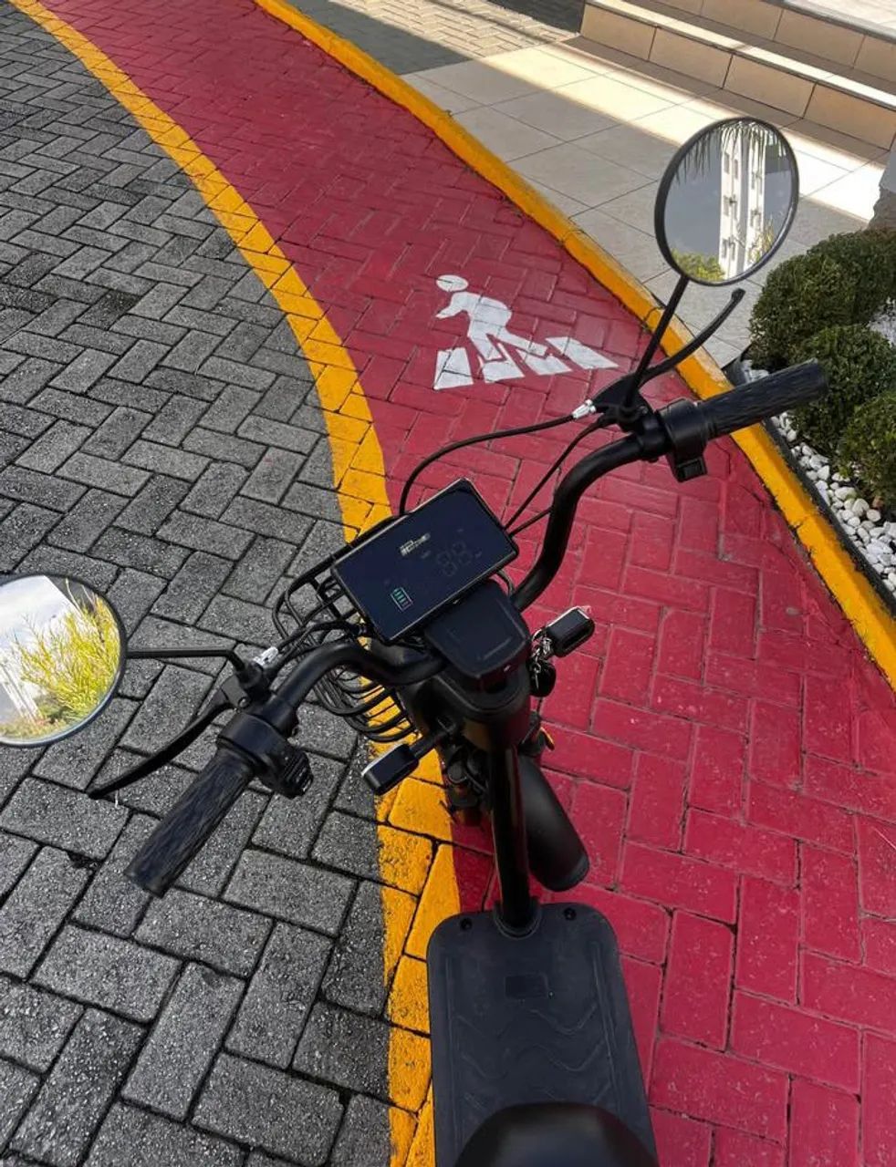 Bicicleta elétrica SEMI NOVA  - Foto 3