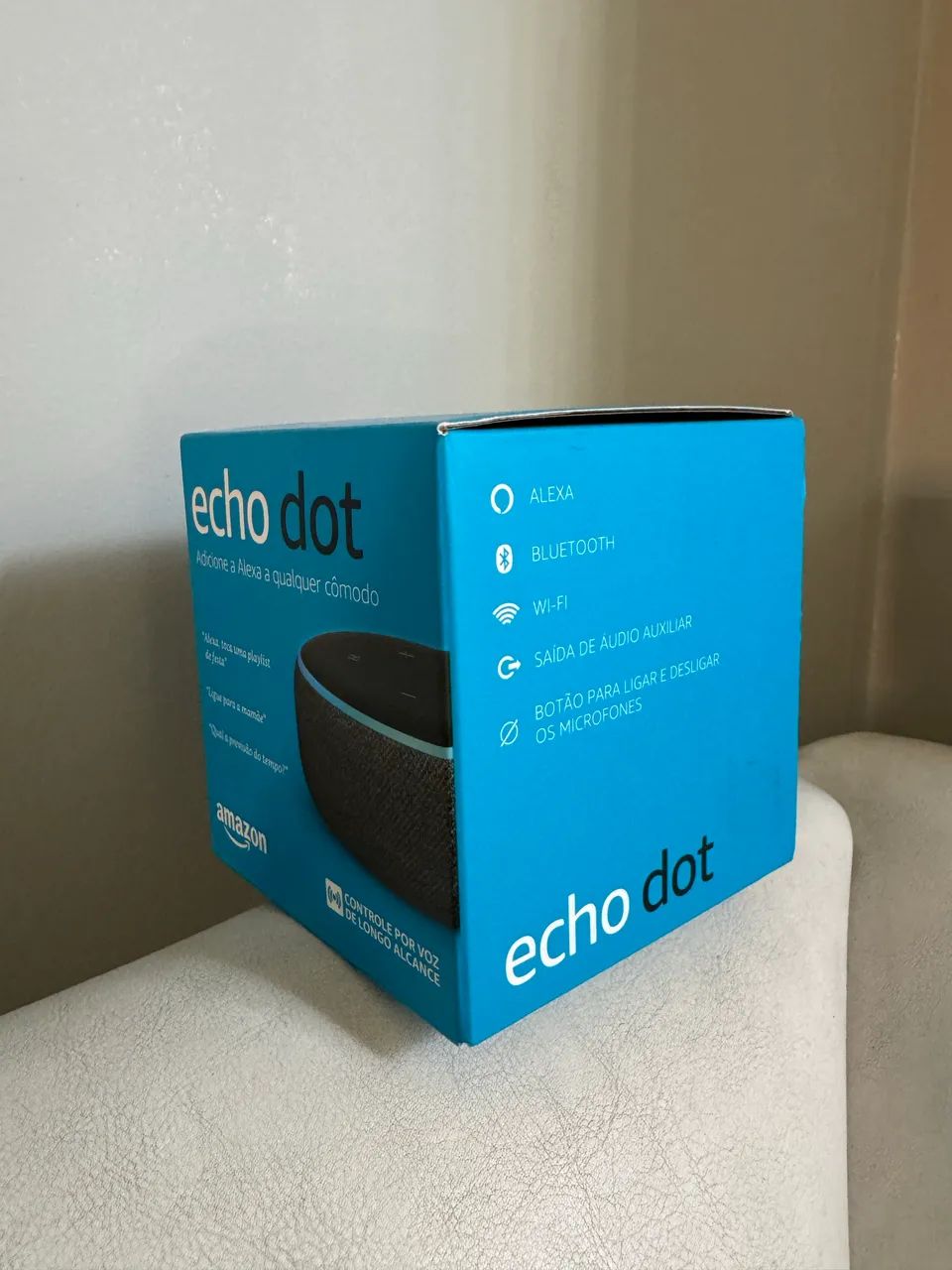 Amazon Echo Dot de 3ª Geração - Smart Speaker - Foto 5